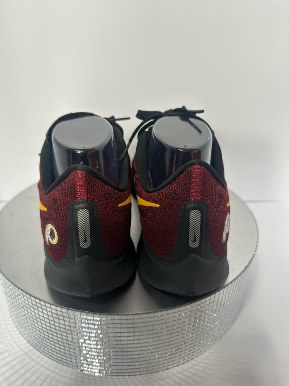 Nike Women's Burgundy and Black Athletic 8.5 with Yellow Accents Pegasus - Picture 7 of 10